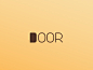 Door logo design d door shop vector adobe prod identity icon logos branding design logo