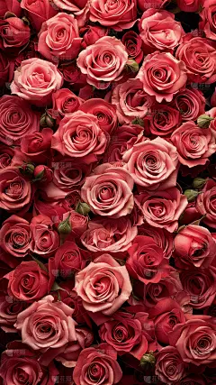 植物通用实景平铺玫瑰背景图片素材