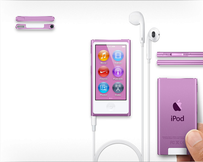 Apple - iPod nano wi...