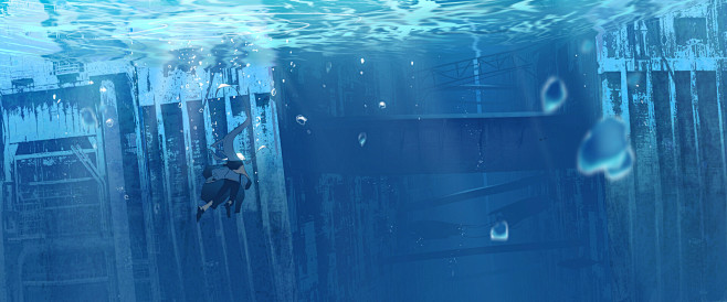 Under the water, Ast...
