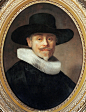 Rembrandt van Rijn -- Portrait of Albert Cuyper