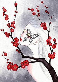 花瓣月光采集到素彩凝香