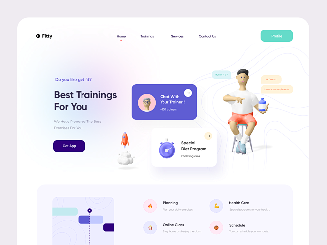 Fitty Landing Page l...