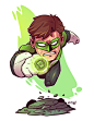 Derek Laufman的Chibi系列，包括了诸多漫威、DC、#星球大战#角色。