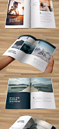 发展历程照片摄影集册设计整套推广宣传画册素材InDesign格式模板-淘宝网