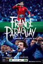 FRENCH FOOTBALL TEAM法国足球队表演赛字体排版设计---酷图编号1158385
