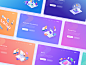 Hero page explorations by Papay Wicaksono on Dribbble