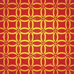 中华民族无缝图案。2015年中国新年。