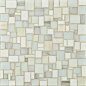 white glass mosaic tile