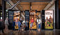 The exhibit bridge showcases six large-scale illuminated cases that serve to celebrate the important role of Tillamook’s dairy farmers and Creamery workers.