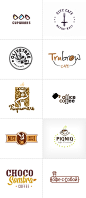 咖啡世界——咖啡Logo大全 | 标志可乐！-Logocola.com #Logo#