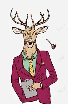 卡通小鹿 设计图片 免费下载 页面网页 平面电商 创意素材