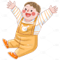 手绘-人物插画-小孩