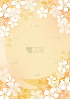 日式樱花背景
