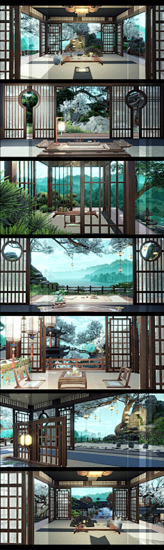 【2D_场景_国风】_室内-花瓣网|陪你做生活的设计师 | @王者荣耀 的个人主页 - 微博