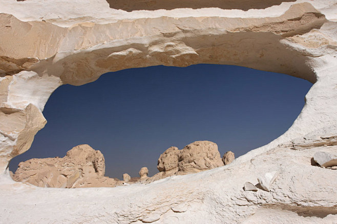 White Desert in Egyp...