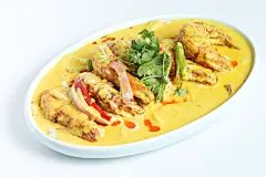 泰国菜咖喱虾美食东南亚美食图片