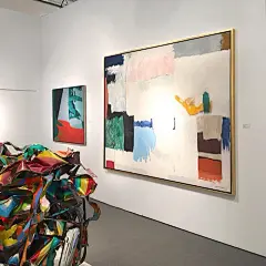 悠个 现代简约抽象艺术手绘油画大幅客厅纯手工挂画巨幅墙画丙烯-tmall.com天猫