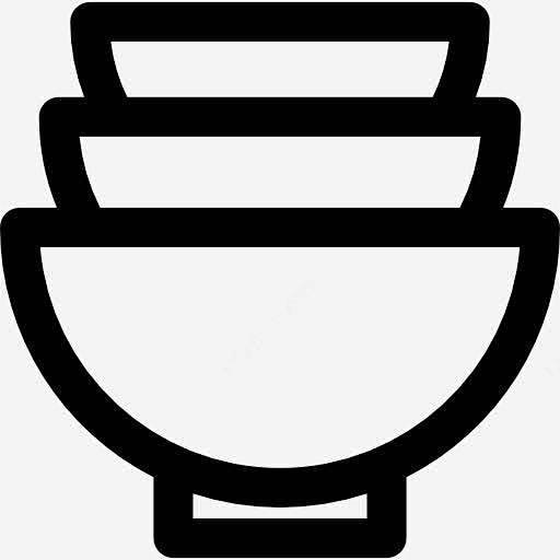 碗图标png免抠素材_新图网 https://ixintu.com 碗 盘子 餐具 厨具