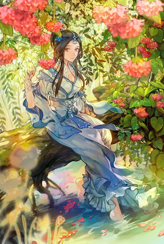Noir的插畫 - pixiv:
花间 ...