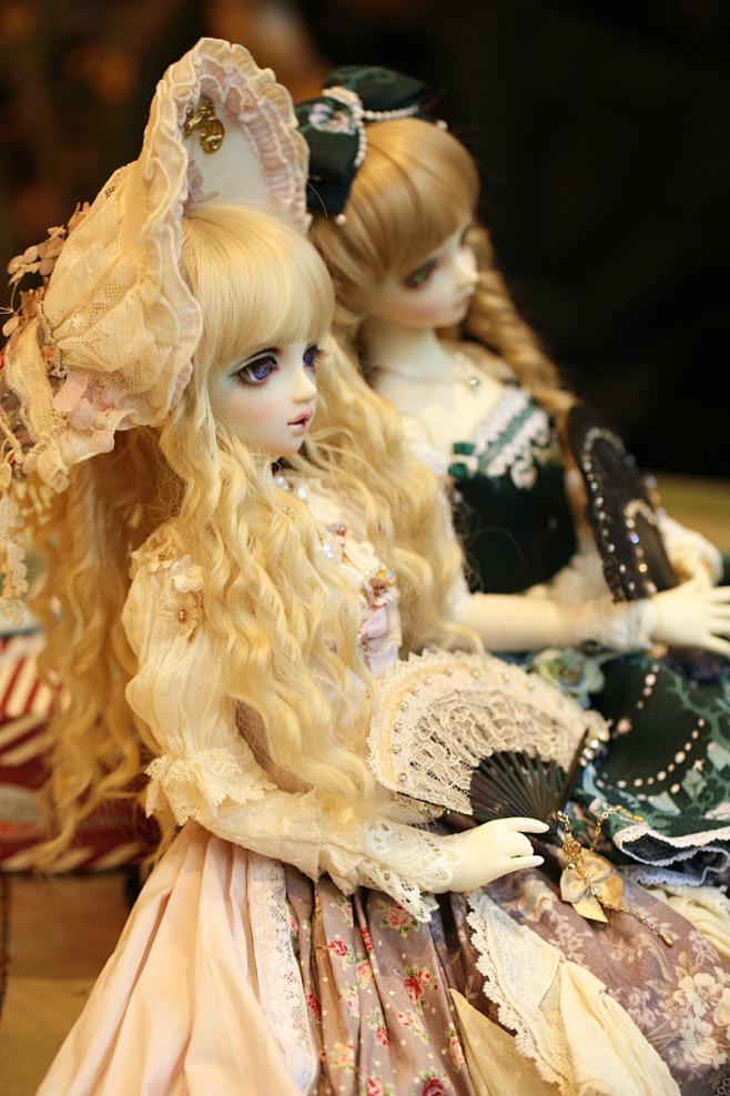 bjd娃娃华丽复古风阿饭饭盒