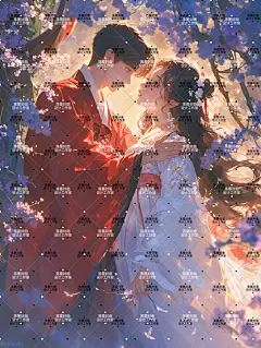 AI版权图古风男女1268