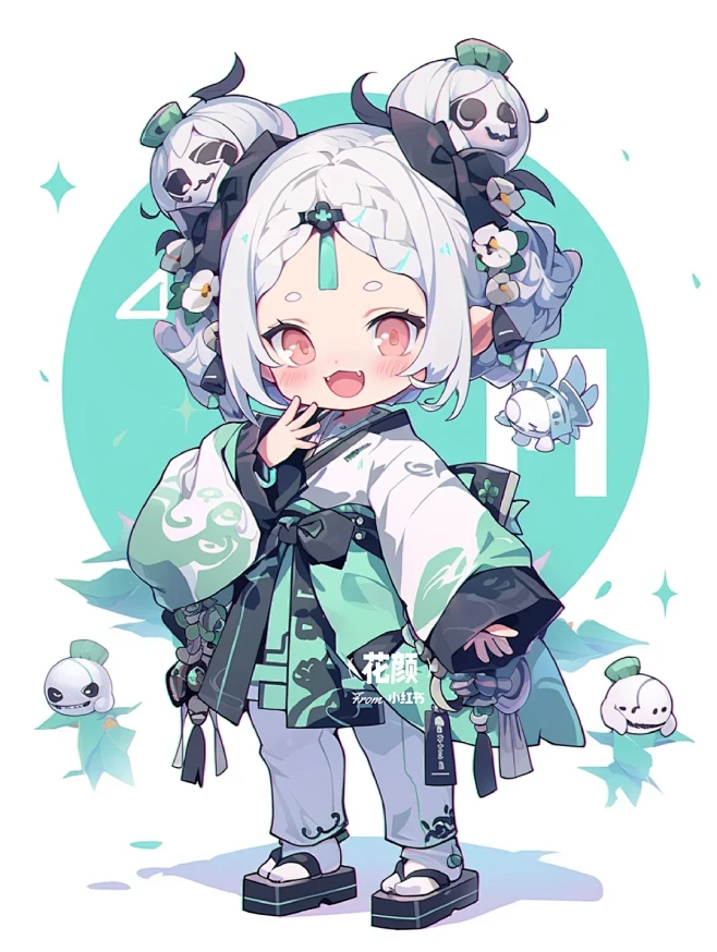 QQ人之Q版人物形象之243-花瓣网