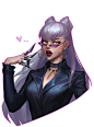 Evelynn, Qifeng Lin : Evelynn by Qifeng Lin on ArtStation.