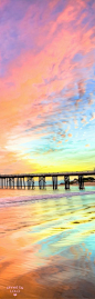 gorgeous sunset at Malibu, CA..by 45SURF Hero's Odyssey: 