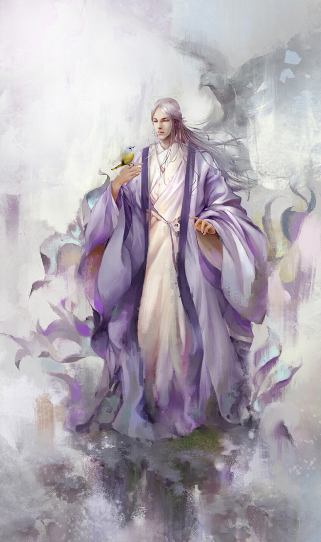 古风手绘美男