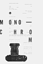 Nice black and white ad by Brazilian agency made for Leica. #graphicdesign #typography: 