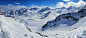 河谷, Stubai冰川, 冰川, 高山, 梦幻的一天, 冬季运动, 自由式滑雪, 体育, 冬天, 粉雪
