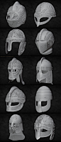 欧式头盔盔甲