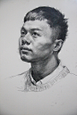 杭州大象画室近期素描作品 - 素描作品 - 最专业的杭州美术培训中心