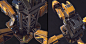 Automated Mining Drill, Matteo Mingozzi : Huge automated drilling machine!