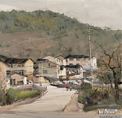 路守河采集到冷军油画