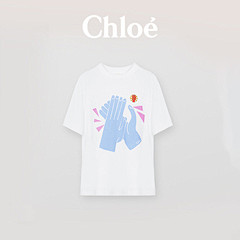 【新品】Chloe蔻依 21春夏印花T恤