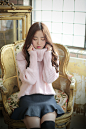 루이즈-Louise
strawberry yogurt knit