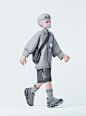 Masked boy
E- van