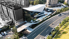专业甲方采集到示范区前场