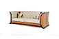 金凯莎·卡迪亚系列908E现代轻奢欧式两人位沙发（D类半皮）-轻奢家具，现代轻奢家具，现代欧式家具，现代时尚家具，欧式现代家具-金凯莎欧式家居官网