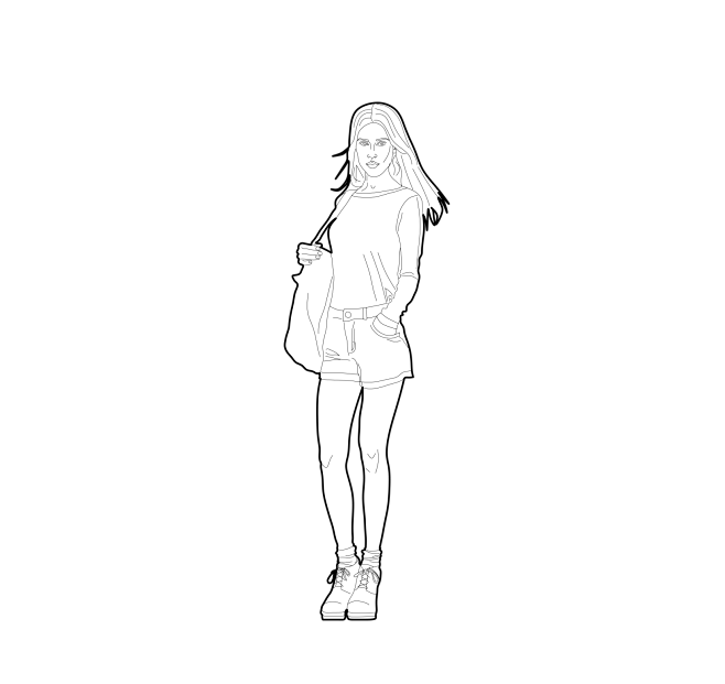 线稿风人物 (34)
