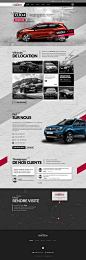 Responsive Website : Web Design & Development for a Rental Car company With an Attractive Revolution Parallax Slider #BlackRedWebDesign, #ResponsiveWebDesign, #RevolutionParallaxSliderDesign, #AttractiveWebDesign, #GreyWebDesign, #RentalCarWebDesign
