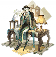 话•雪醉采集到西幻立绘男
