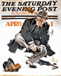 The Saturday Evening Post (April 3, 1909) by J.C. Leyendecker