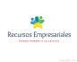 标志说明：Recursos especiales公司标志设计欣赏。