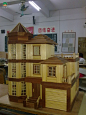 最新手工制作小木屋图片及河婆中学太子用方便筷手工制作别墅​小木屋DIY教程-╭★肉丁网