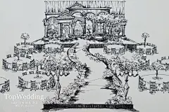 大连TopWedding高级婚礼设计-辽宁大连 婚礼手绘效果图-婚礼手绘案例-大连TopWedding高级婚礼设计作品-喜结网