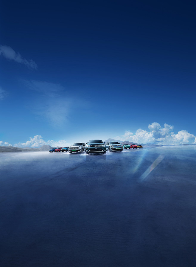 Behance 上的 VW SUV Fa...