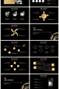 Black Gold High End Technology Business General Dynamic Ppt Template PowerPoint | PPTX Template Free Download - Pikbest